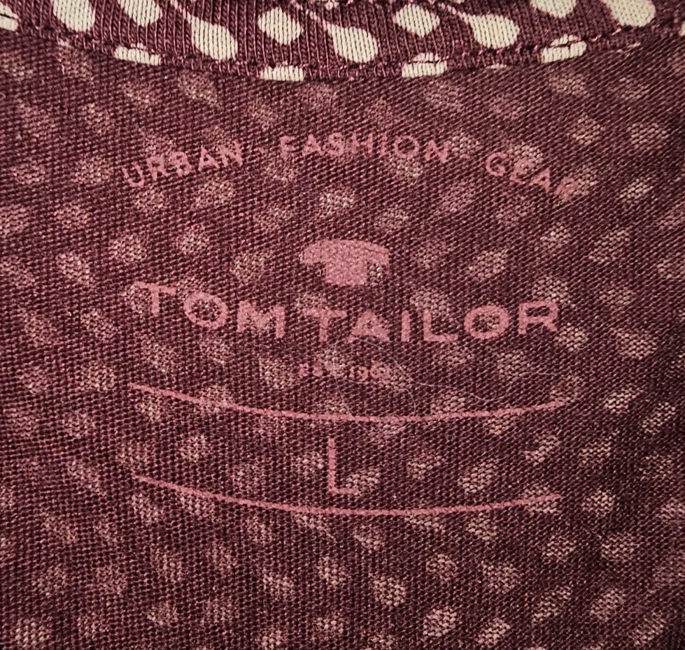 EK8796 Damen Shirt von Tom Tailor, rot, Gr.L2