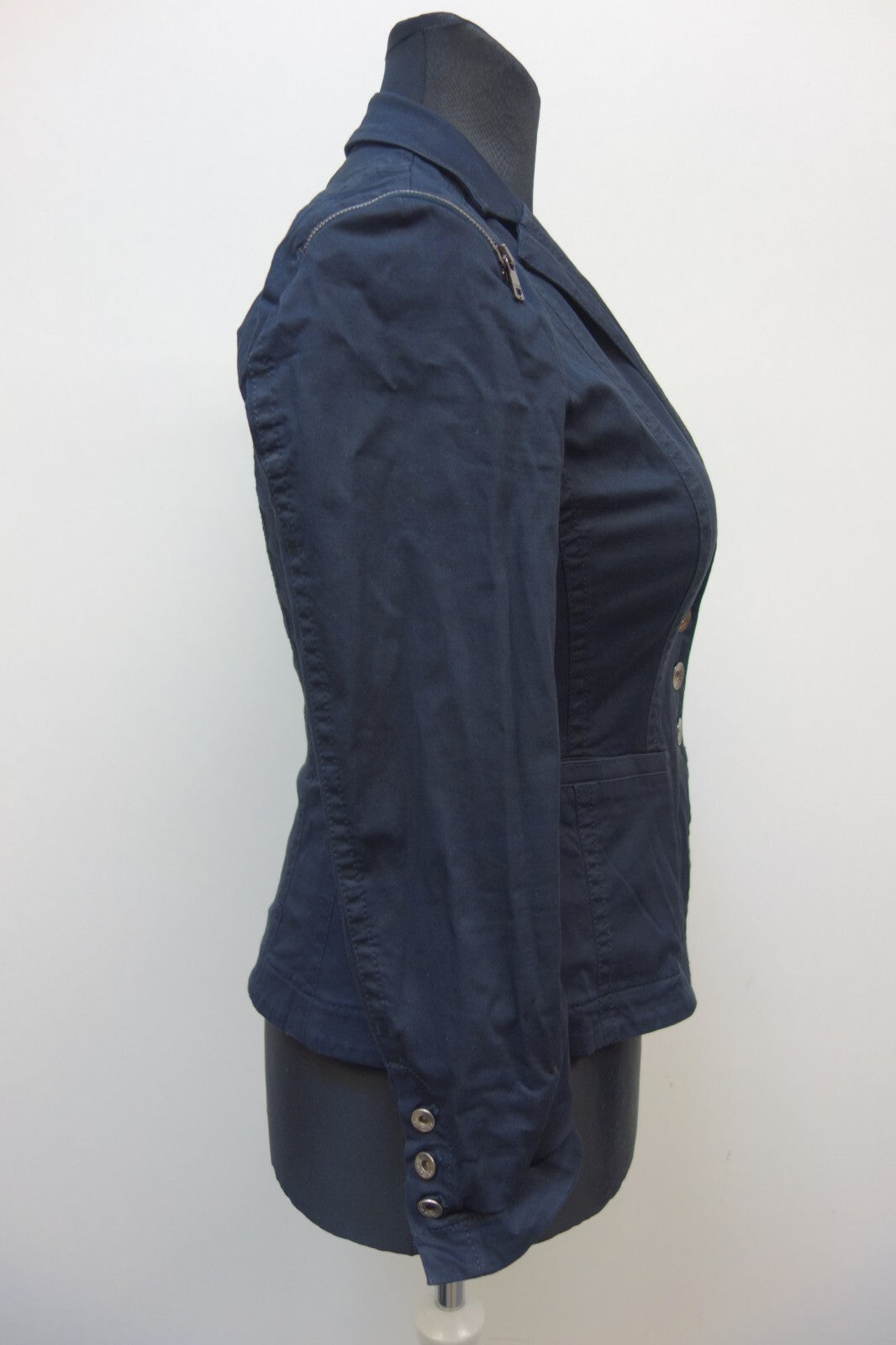 EK2511 Damen Jacke von Marc Cain, schwarz, Gr. S/M2