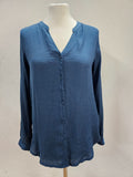 EK5899 Damen Bluse von H&M, petrol, Gr. 340