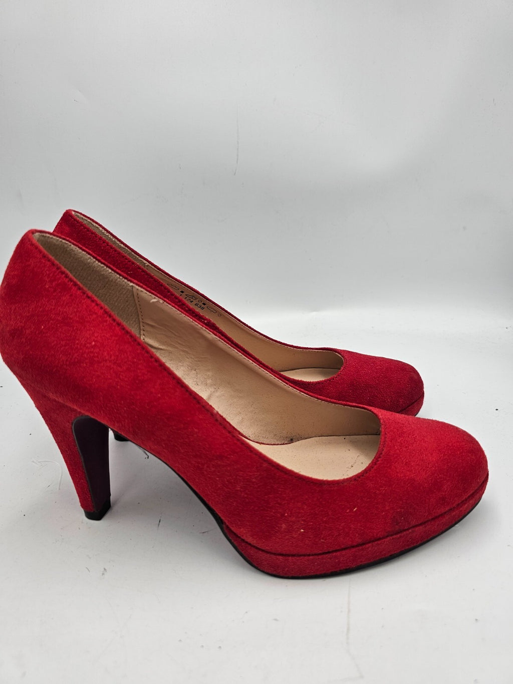 ES0042 Damen Pumps von Graceland, rot, Gr.375