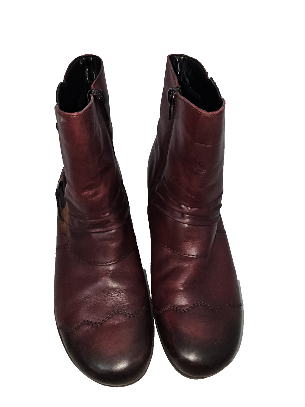 ES0746 Damen Stiefeletten von Remonte, rot, Gr.391