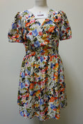 EK1319 Damen Kleid von The Style, geblümt, Gr. L0
