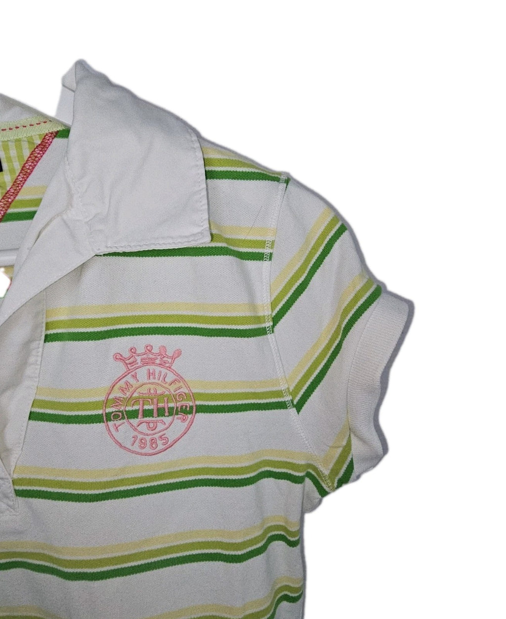 EK8810 Damen T-Shirt von Tommy Hilfiger, grün, Gr.M2