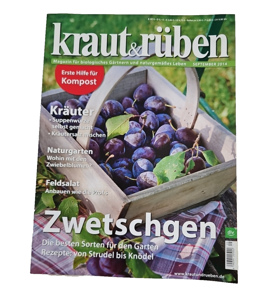 EB3498 Kraut und Rüben, 09/2014, biologisches Gärtnern und naturgemäßes Leben0