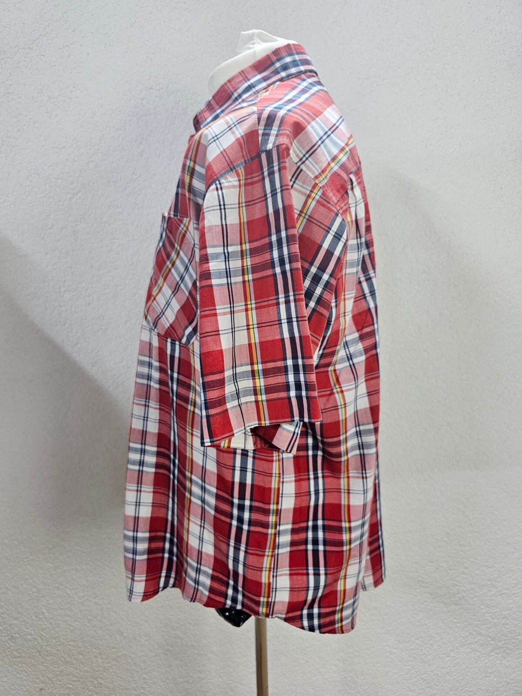 EK6032 Herren Hemd von Montreal, rot, Kariert, Gr.XL(43/44)3