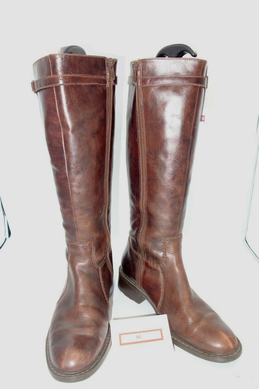 ES0607 Damen Stiefel, braun, Gr. 370