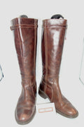 ES0607 Damen Stiefel, braun, Gr. 370
