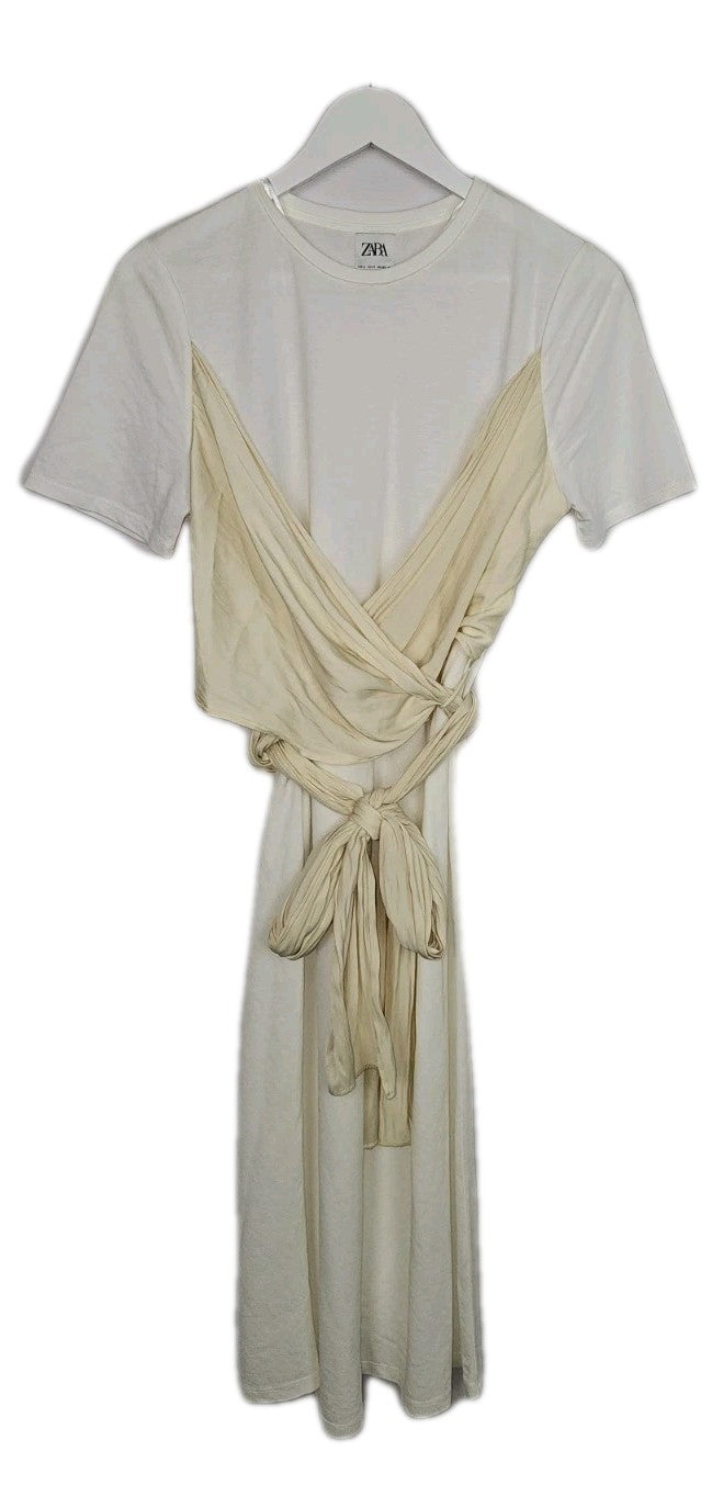 EK9586 Damen Kleid von Zara, Weiß, Gr. S0