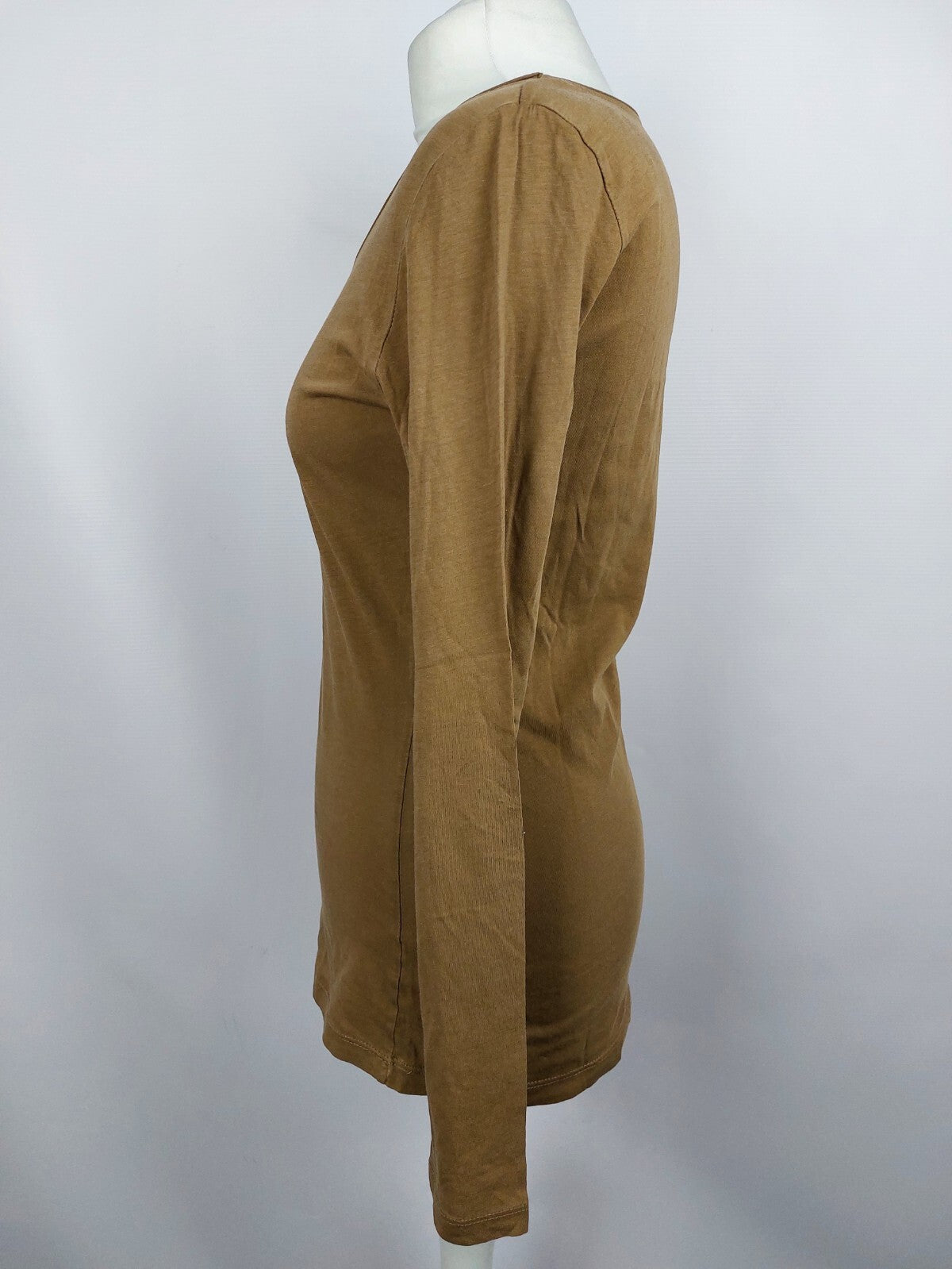 EK4699 Damen Langarmshirt von Hallhuber, braun, Gr. M2