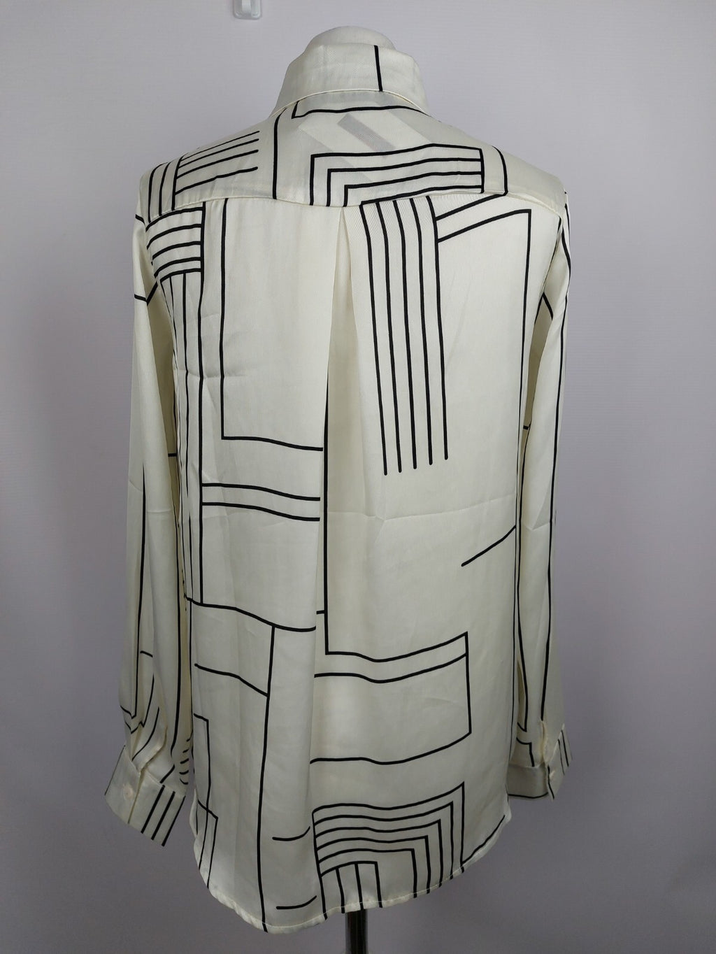 EK4497 Damen Bluse von Guts&Gusto, weiß/schwarz, gr. S5