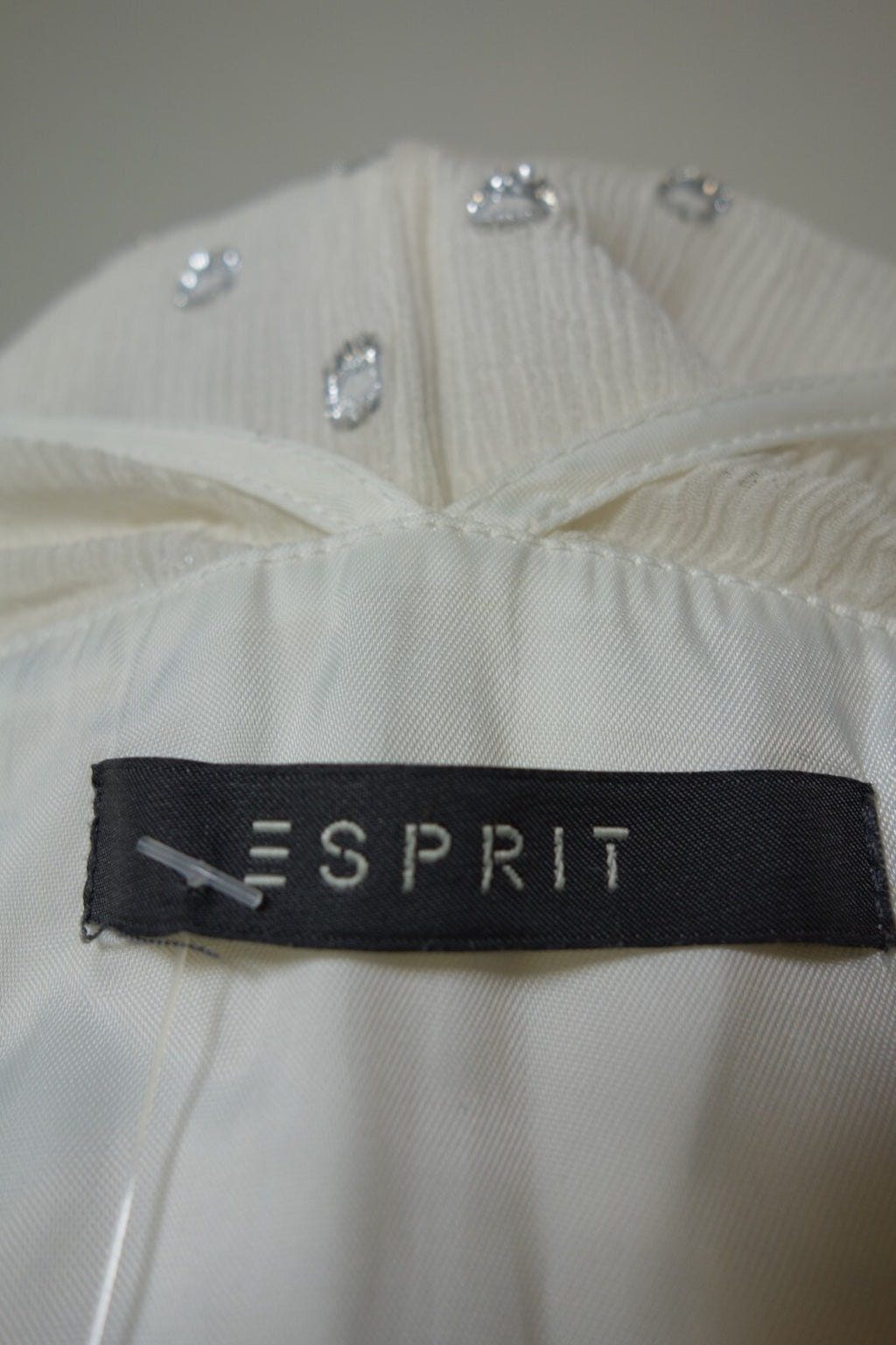 EK0754 Damen Kleid von Esprit, cremeweiß, Gr. 386