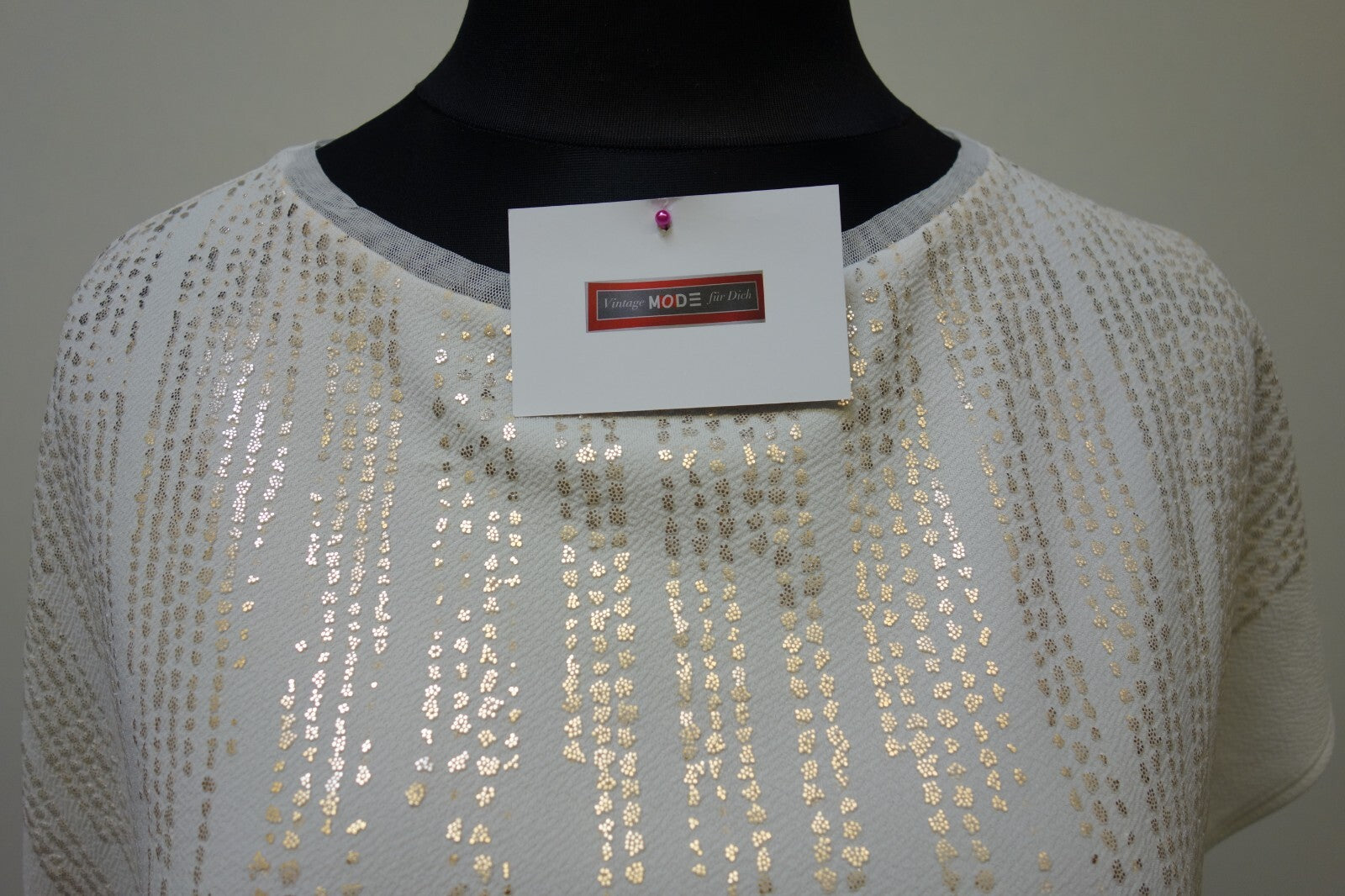 EK2030 Damen Shirt von Zara, cremeweiß, Gr. L1