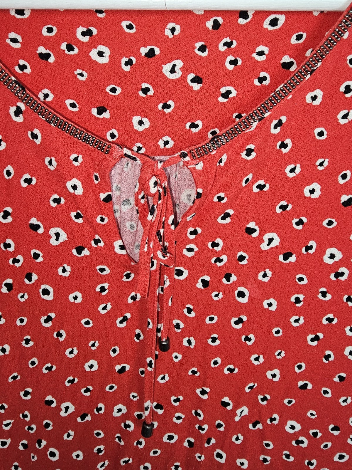 EK7620 Damen Bluse von Bonita, Rot, Gr.XL3