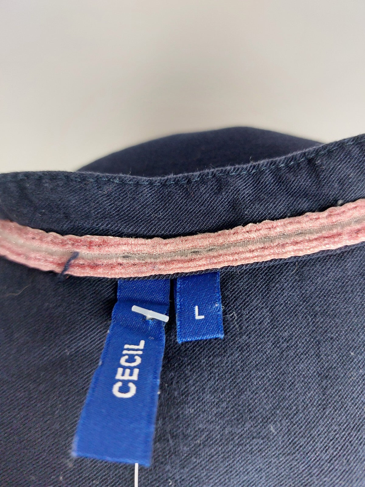 EK4806 Damen Bluse von Cecil, dunkelblau, Gr. L5
