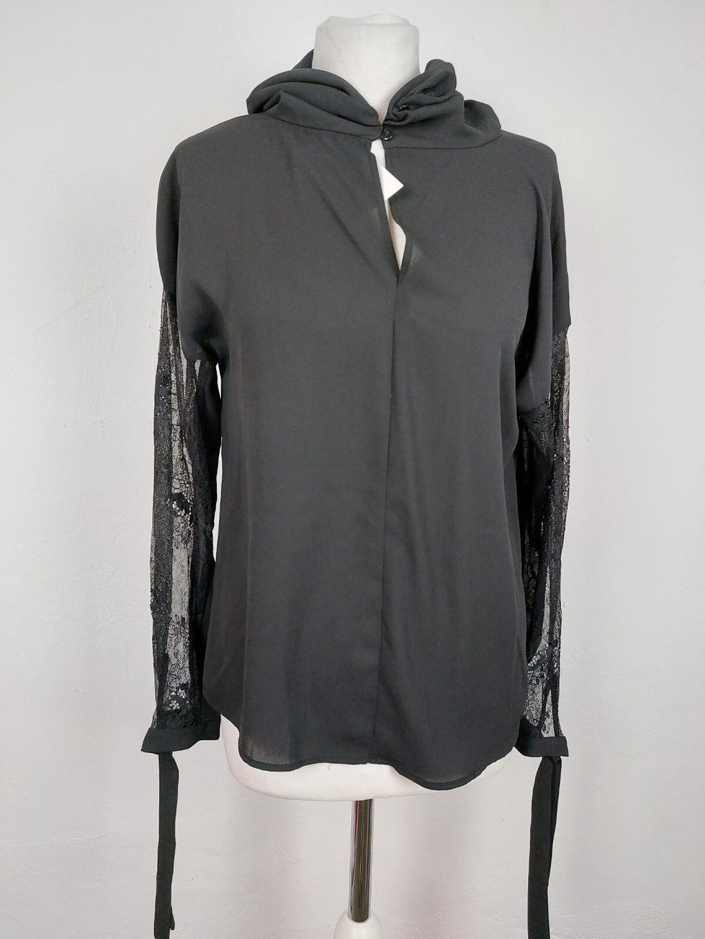 EK3738 Damen Bluse von Zara, schwarz, Gr. S0
