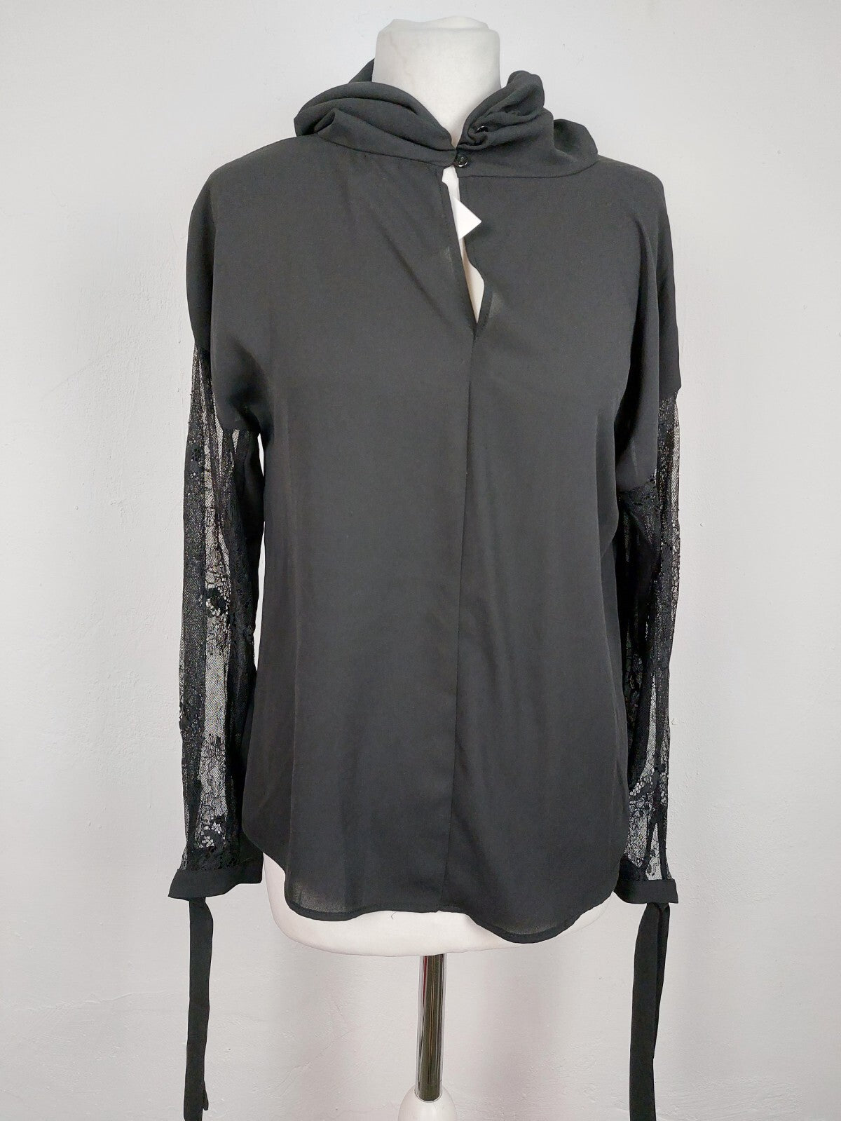 EK3738 Damen Bluse von Zara, schwarz, Gr. S0