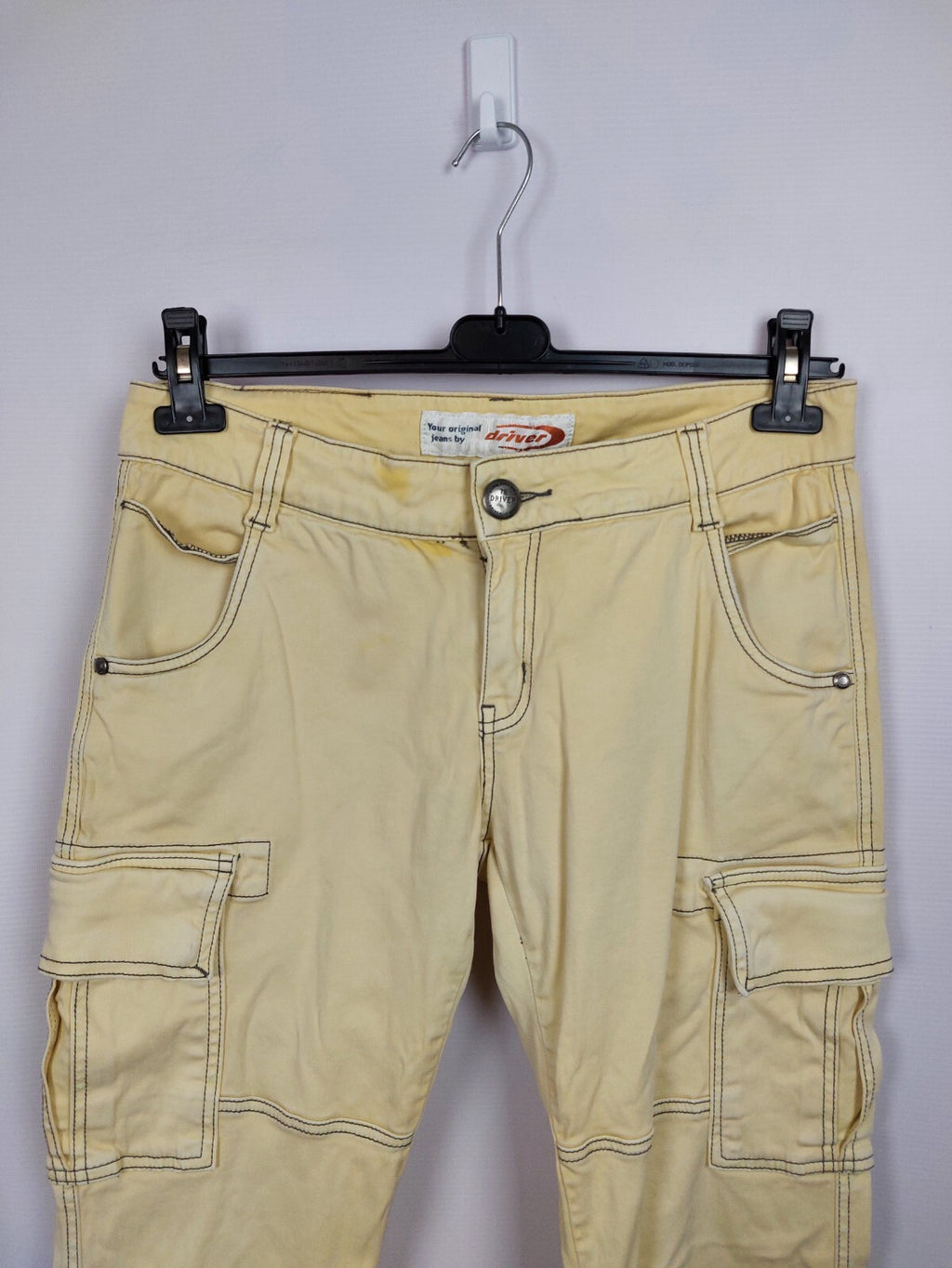 EK3907 Herren Hose von driver, blassgelb, Gr. 331
