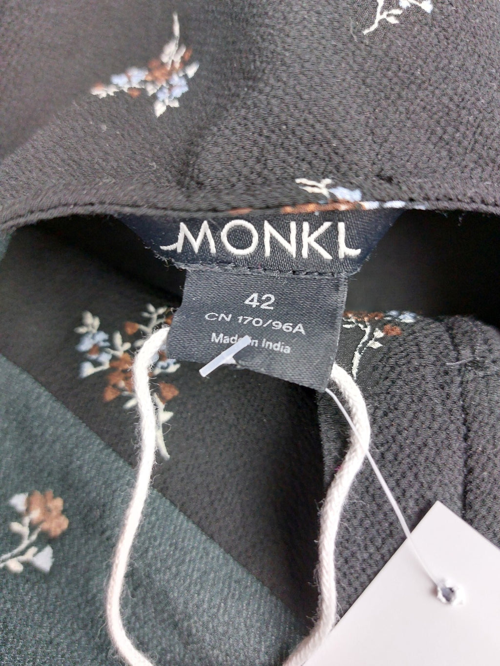 EK4596 Damen Kleid von Monkl, schwarz, Gr. 429