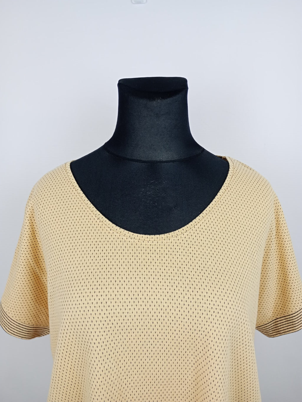 EK4845 Damen Shirt von Laura Torelli, beigegelb, Gr. XL1