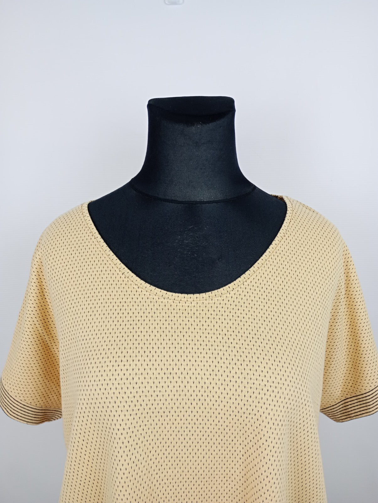 EK4845 Damen Shirt von Laura Torelli, beigegelb, Gr. XL1