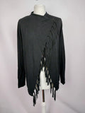 EK4879 Damen Strickjacke von comma, schwarz, Gr. 340