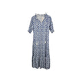 EK10083 Damen Kleid Gr.M Blau0