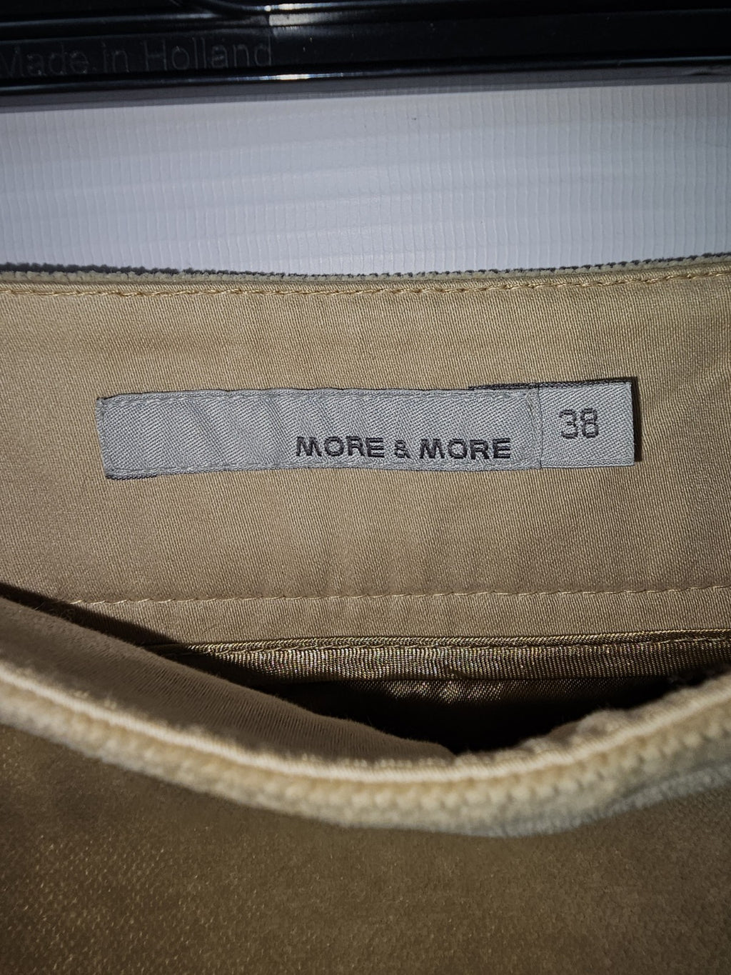 EK8171 Damen Rock von More&More, Beige, Gr. 381