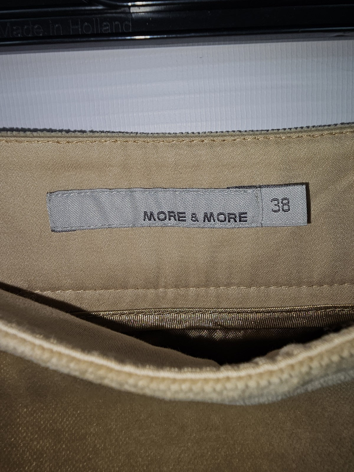 EK8171 Damen Rock von More&More, Beige, Gr. 381