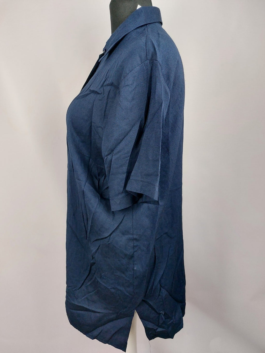 EK2039 Damen Bluse von meine Größe. dunkelblau, Gr. 483