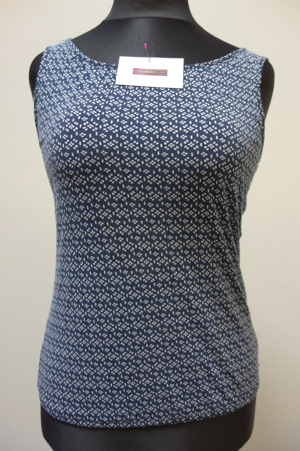 EK1994 Damen Top von Street One, blau-weiß, Gr. 360