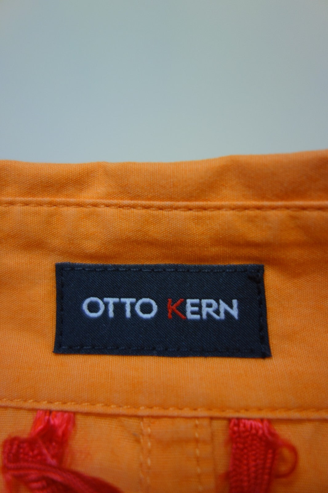 EK4795 Damen Bluse von Otto Kern, orange, Gr. 385