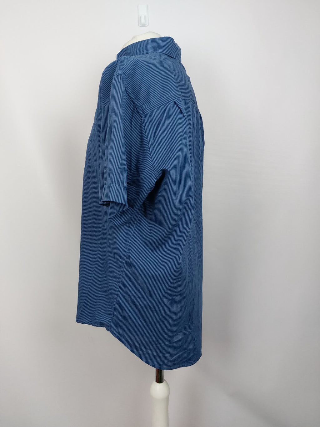 EK5112 Herren Hemd von OVS, blau, gestreift, Gr. 412