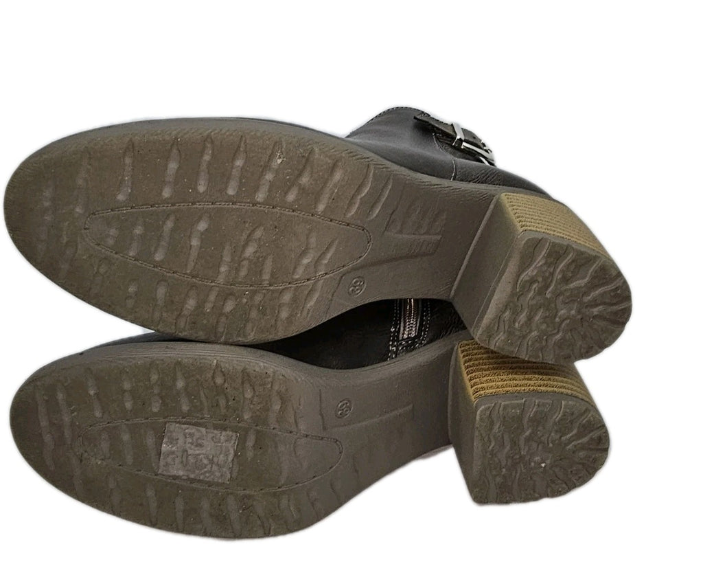 ES820 Damen Stiefelette von John Banec, braun, Gr.396