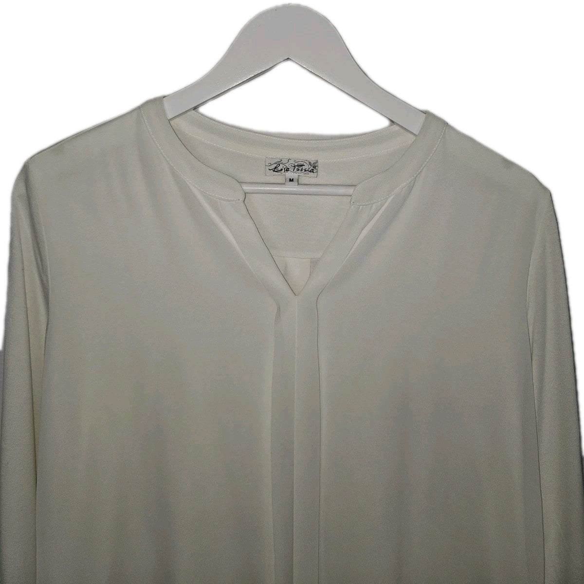 EK9204 Damen Bluse von Lisa Tossa,  Weiß, Gr. M1
