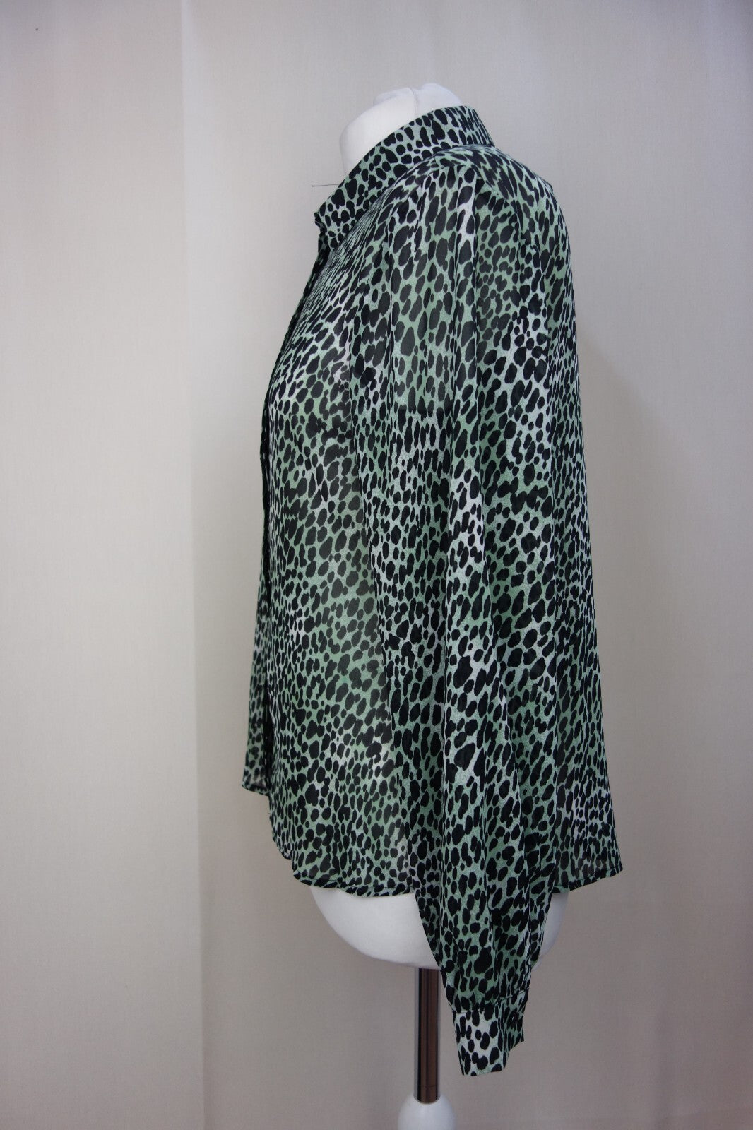 EK3934 Damen Bluse von Vila, grün-schwarz, Gr.M (nach Größentabelle)2