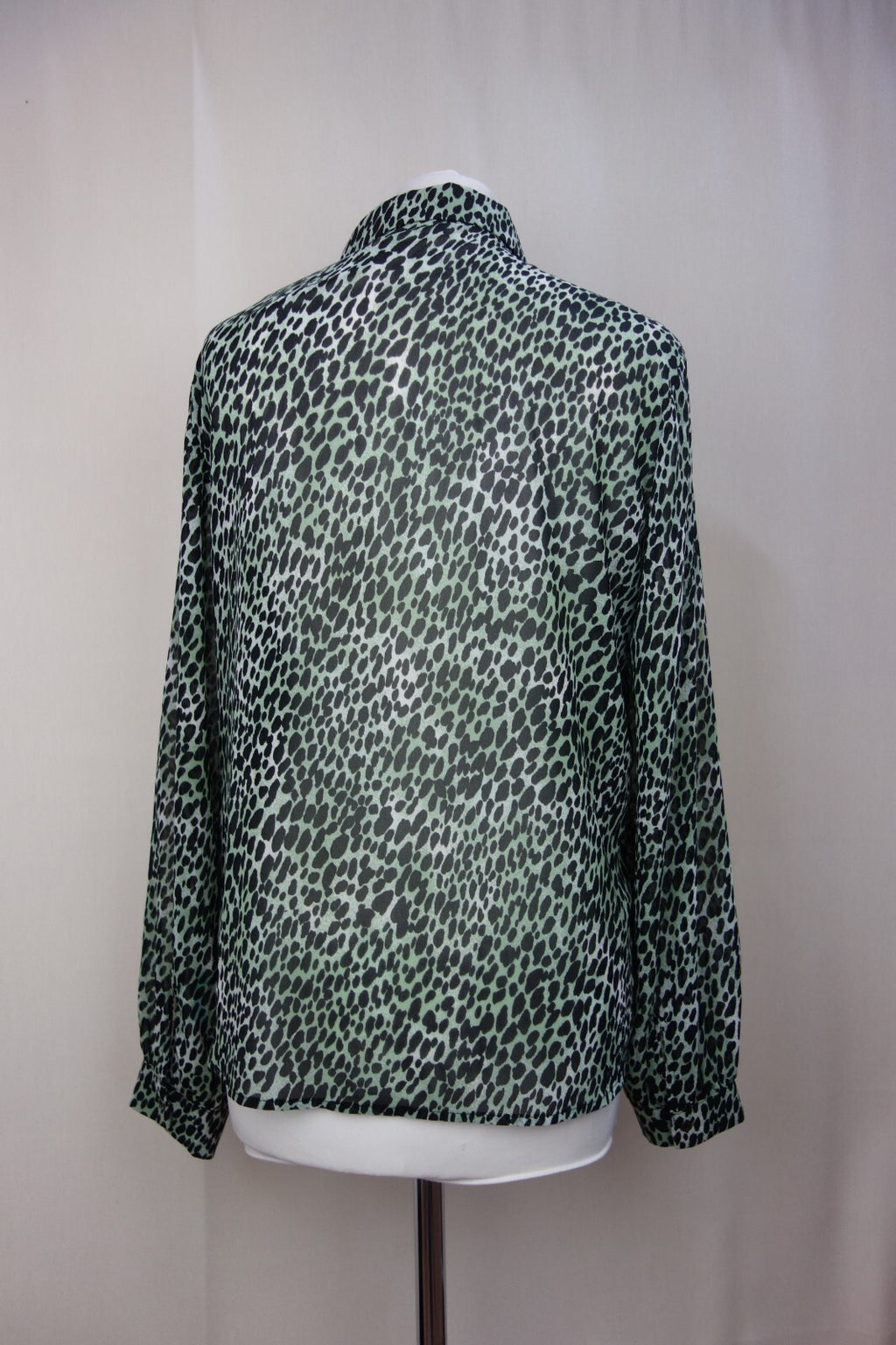 EK3934 Damen Bluse von Vila, grün-schwarz, Gr.M (nach Größentabelle)3