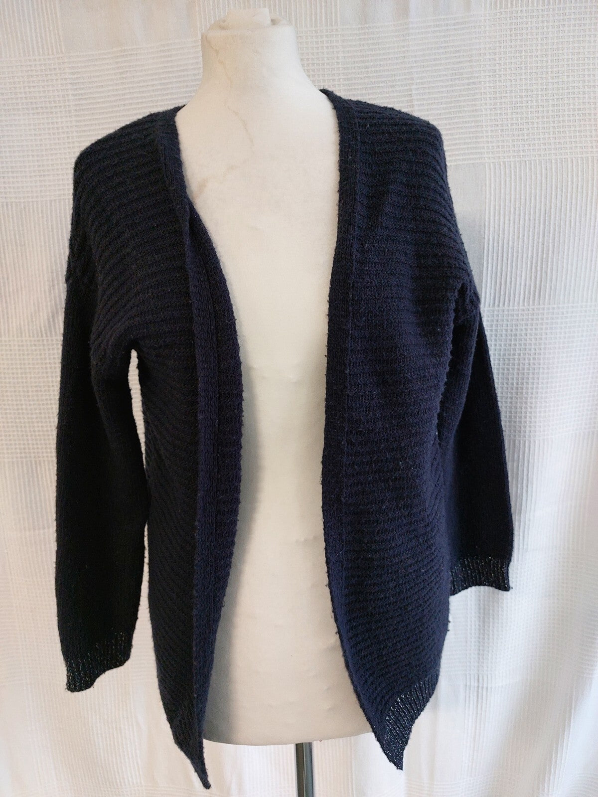 EK4149 Mädchen Strickjacke von s.Oliver, blau, Gr.M/ 1520