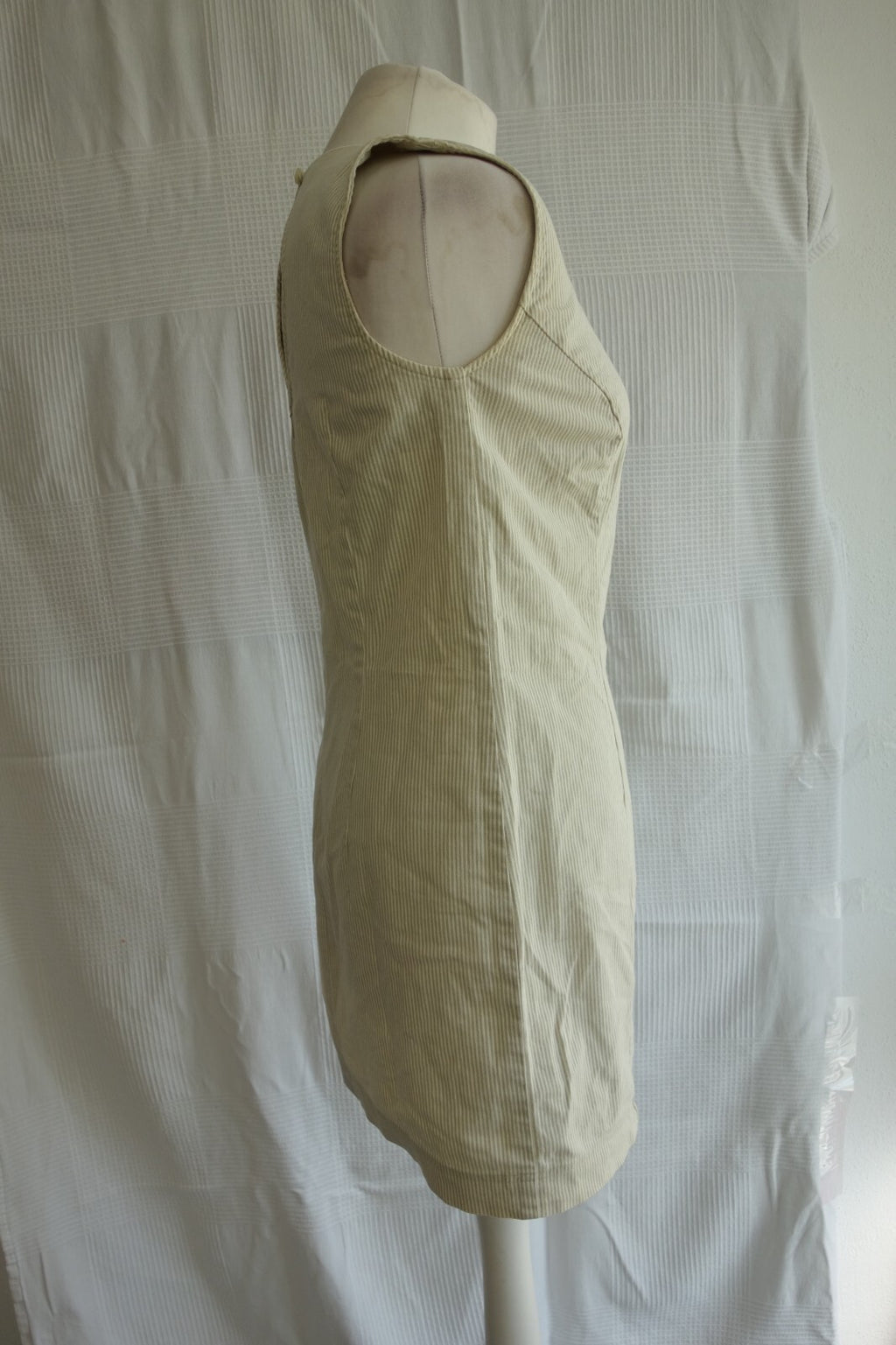 EK4073 Damen Kleid von Marc Aurel, beige gestreift, Gr.384