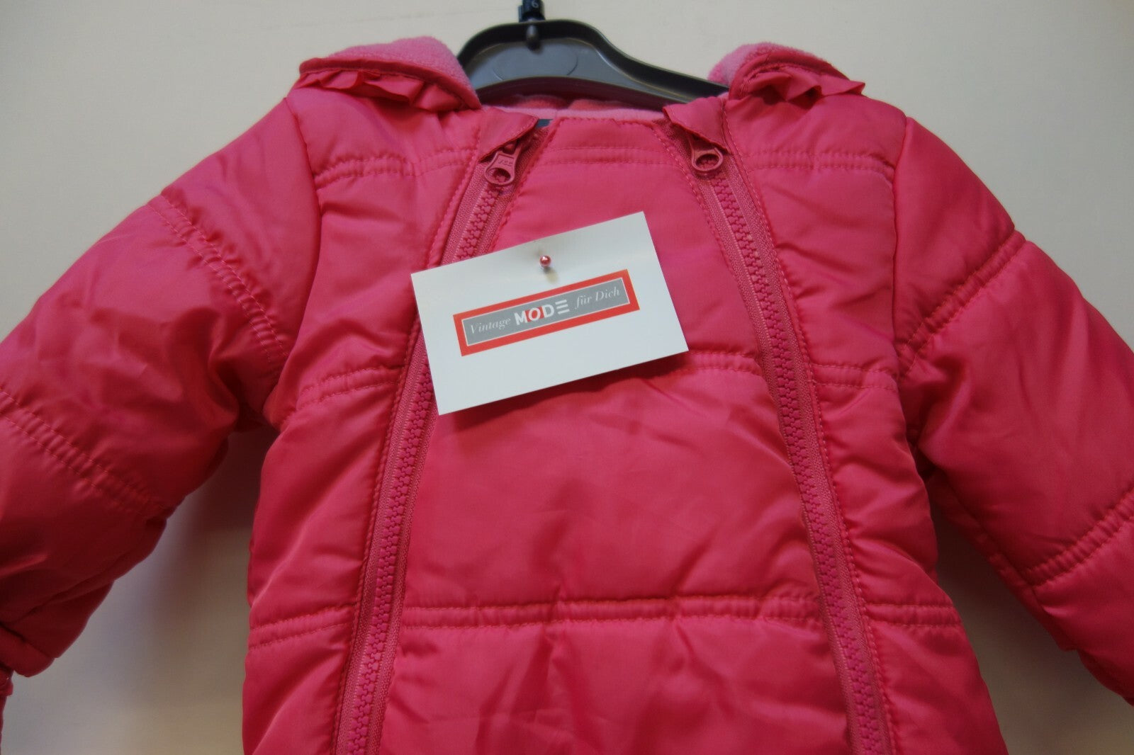 EK1331 Mädchen Schneeanzug, pink von in Extenso, Gr. 681