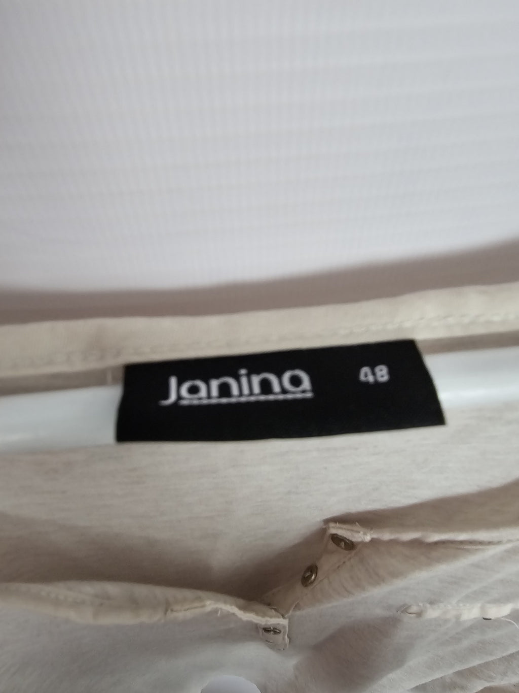 EK9240 Damen Sweatshirt von Janina, Beige, Gr. 482