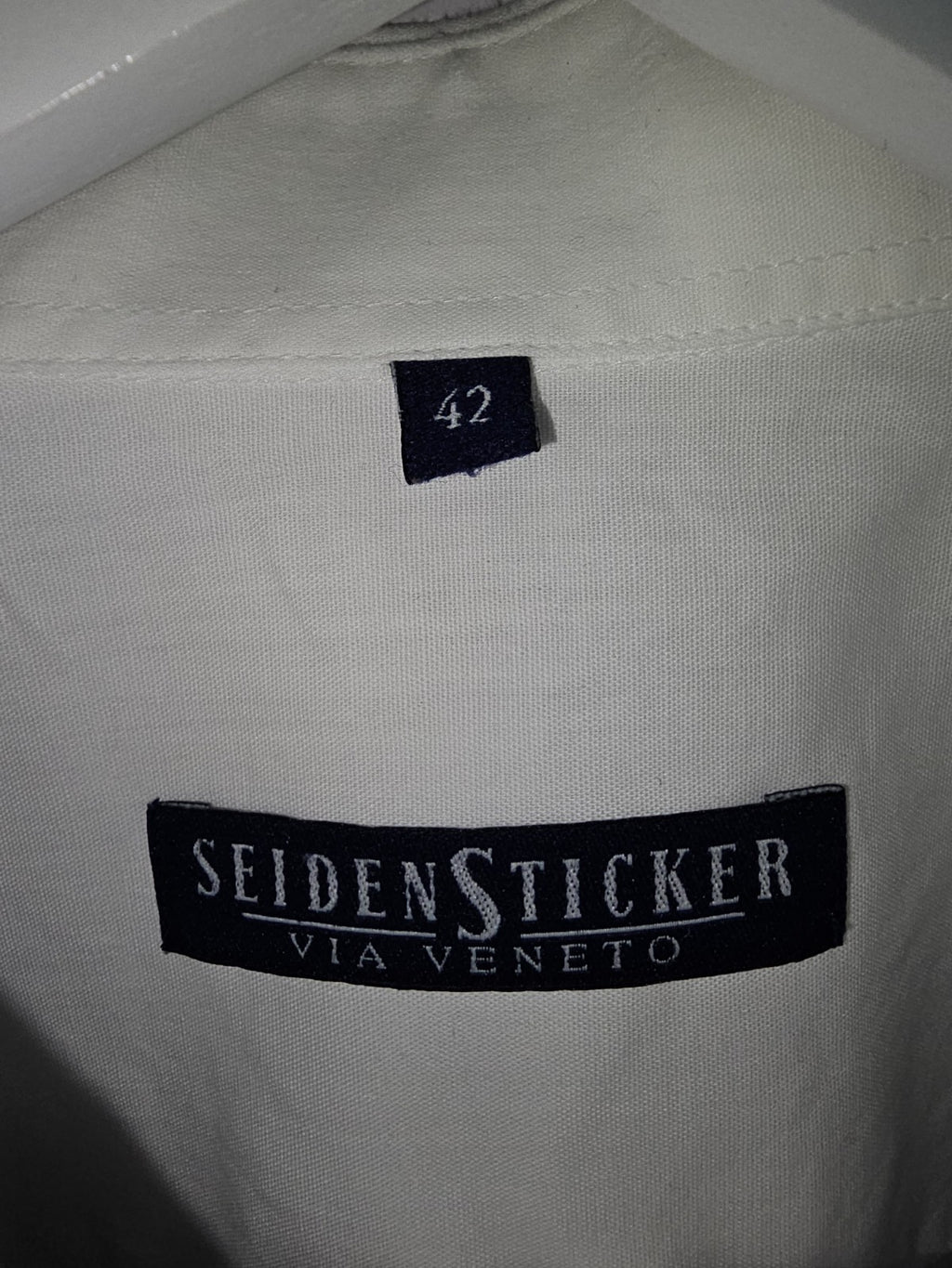 EK 9991 Herren Hemd von SeidenSticker, Weiß, Gr. 422