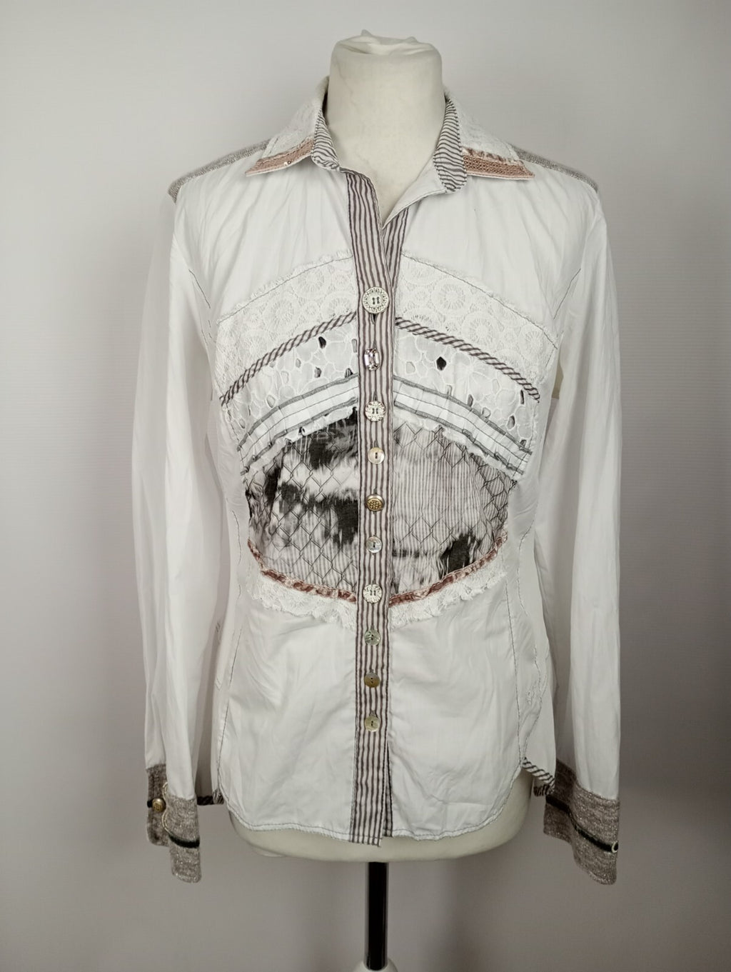 EK3987 Damen Bluse von Just white, weiß, Gr. 380