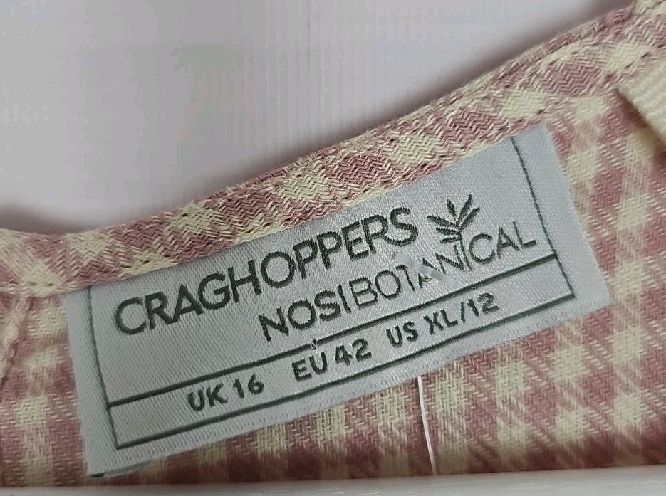 EK9545 Damen Kleid Craghoppers Nosibotanical Gr.42 Rosa1