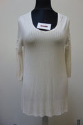 EK2037 Damen Shirt von Please, cremeweiß, Gr. XL0