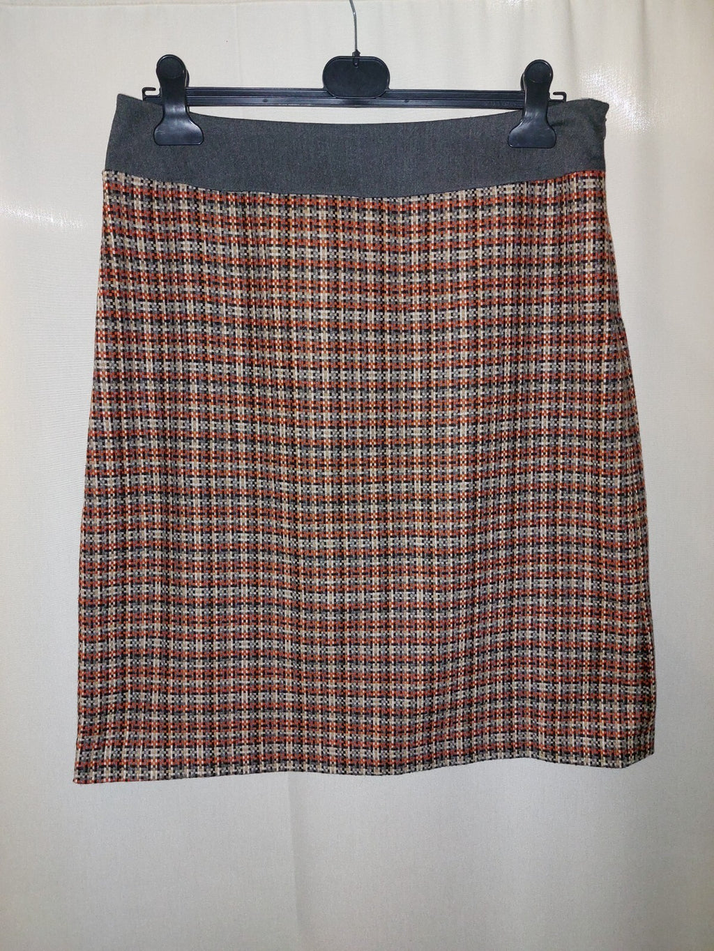 EK1787 Damen Rock von Steilmann, grau-orange, Gr.420