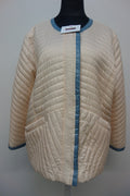 EK2624 Damen Jacke von Helena Vera Größe 54 Beige 0