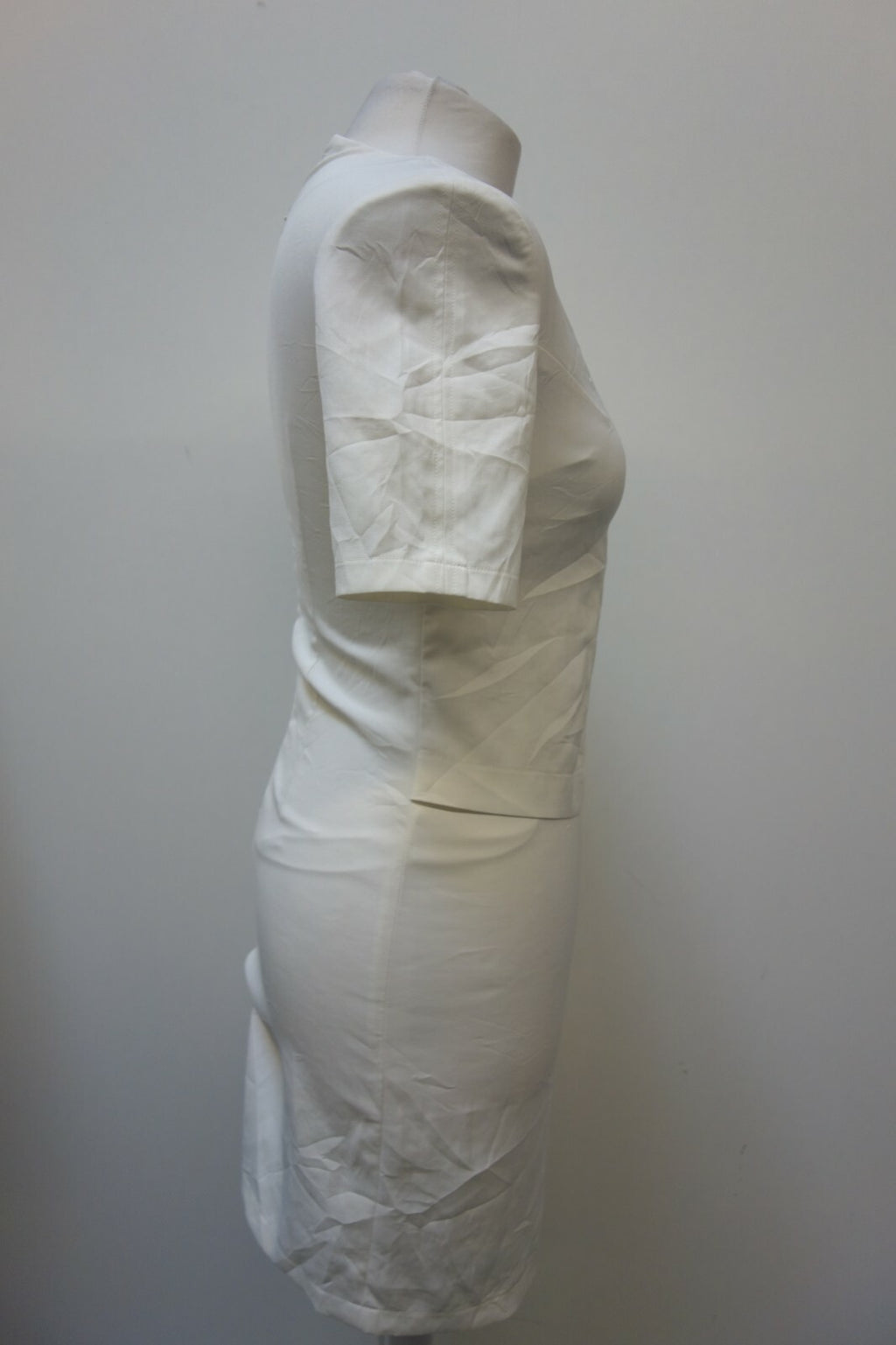 EK1143 Damen Kleid von Lee Monsan, weiß, Gr. 22