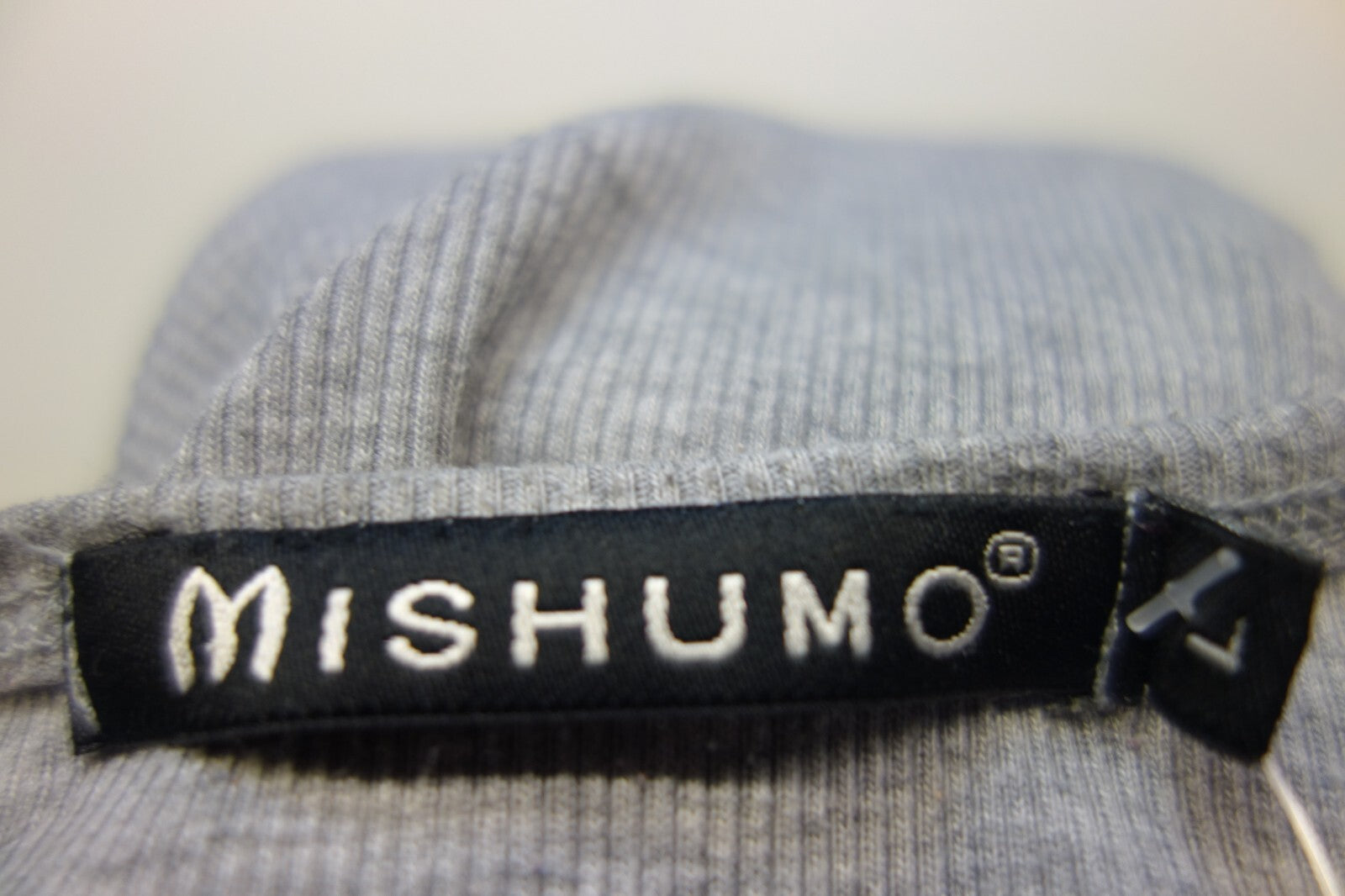 EK2889 Feinripp Top von Mishumo, grau, Gr. L4