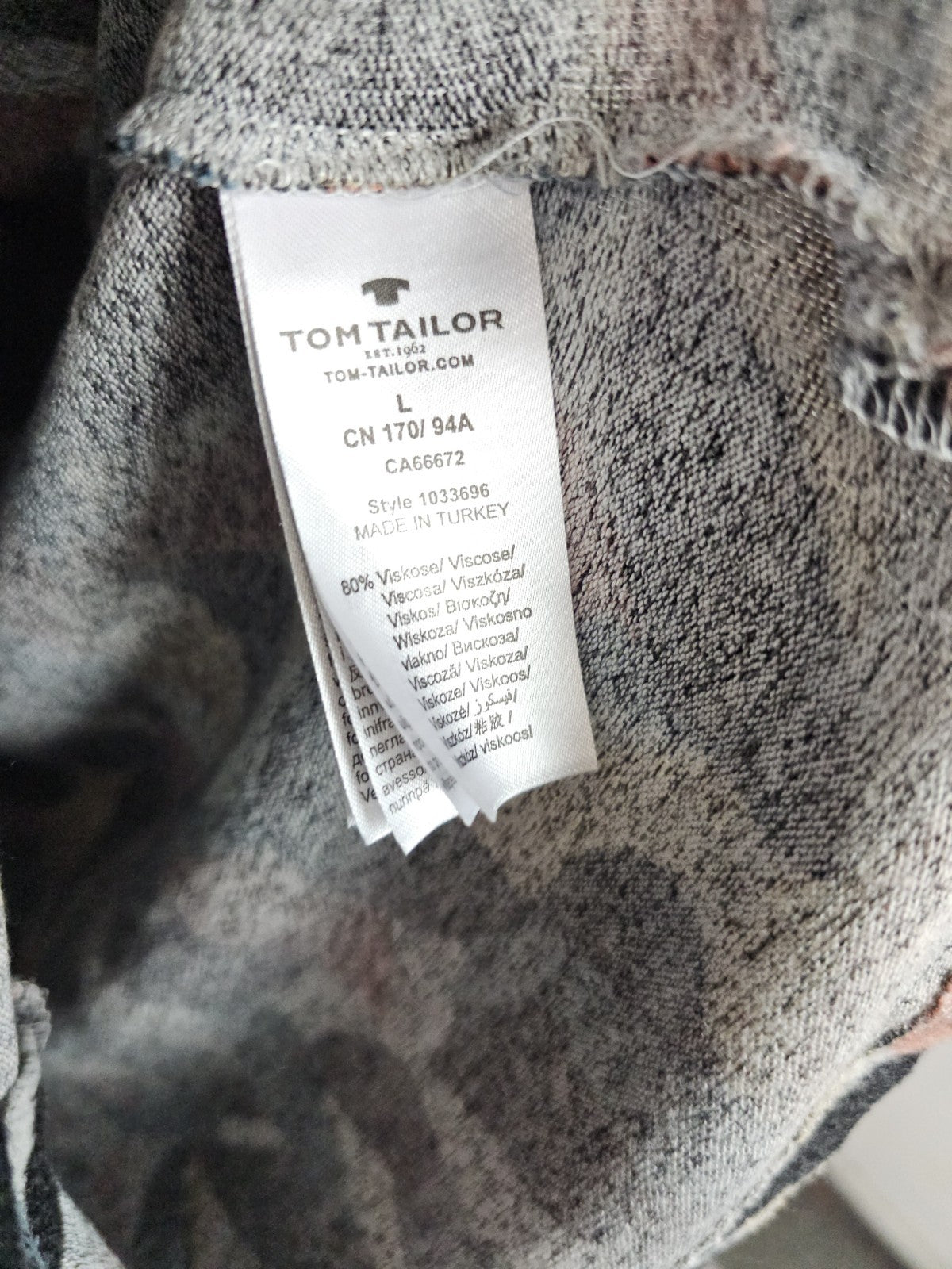 EK9257 Damen Pullover von Tom Tailor, Mehrfarbig,  Gr.L3