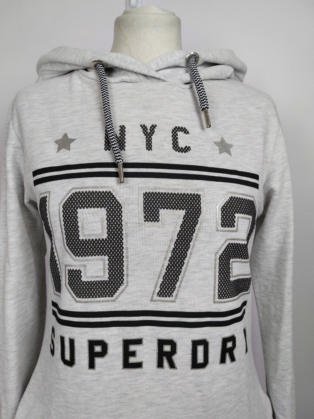 EK4802 Damen Pullover von Superdry, grau, Gr. 361